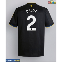 Manchester United Diogo Dalot #2 3rd trikot 2025-26 Kurzarm